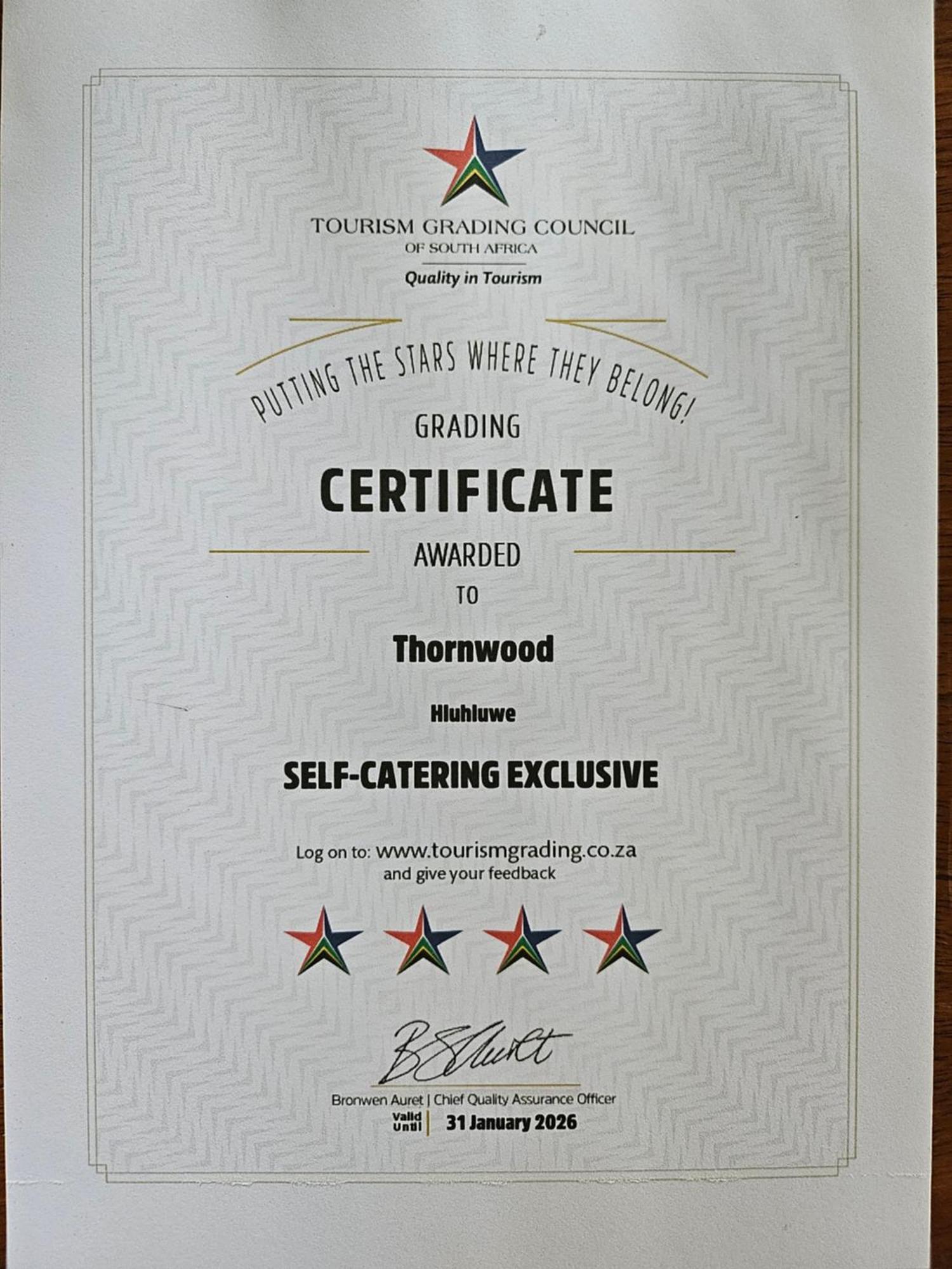 フルフルウェ Thornwoodヴィラ エクステリア 写真
